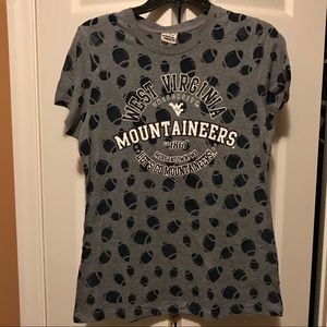 WVU women’s tee shirt